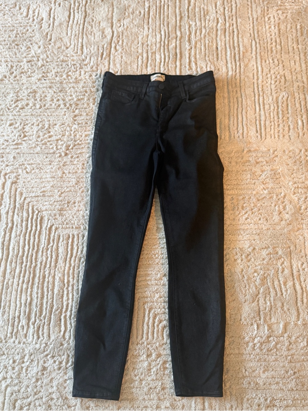L'AGENCE Black High-Rise Skinny Jeans